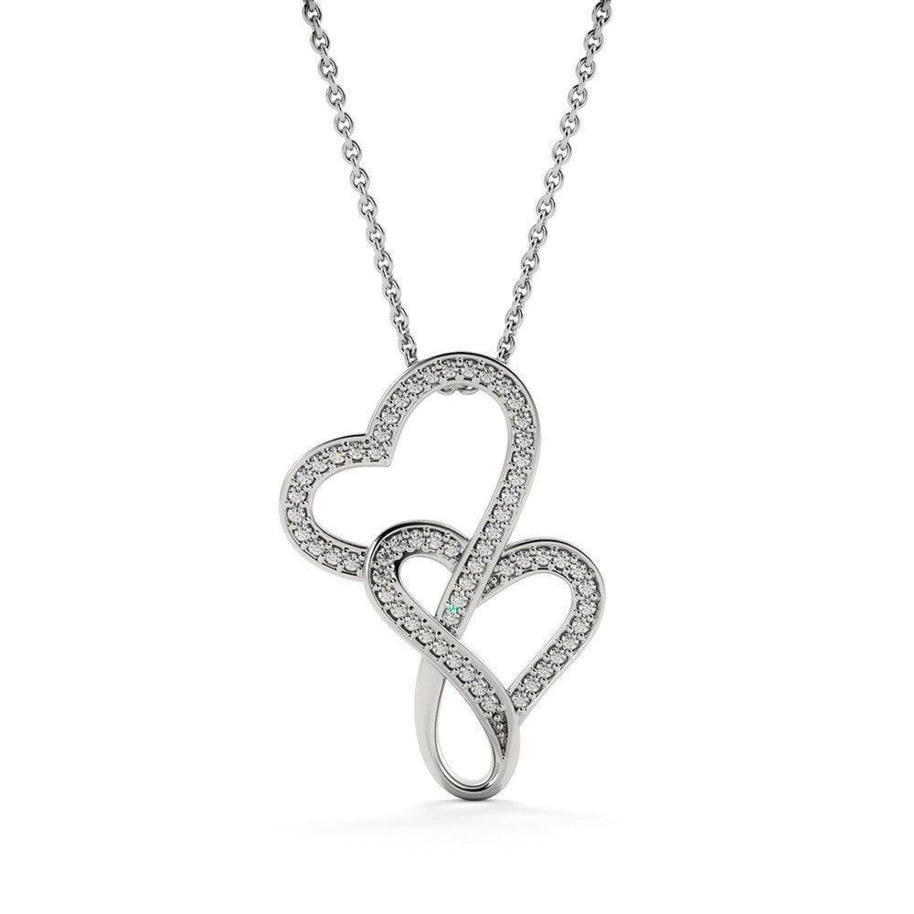 Double Heart, Infinity - Future Wife Necklace - 4Lovebirds