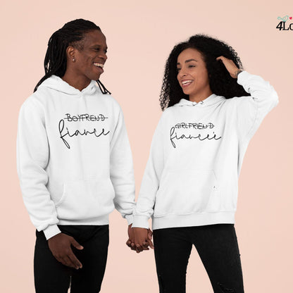 Engagement Reveal Matching Outfits: Fiancee Cozy Set for Newly Engaged Couples - 4Lovebirds