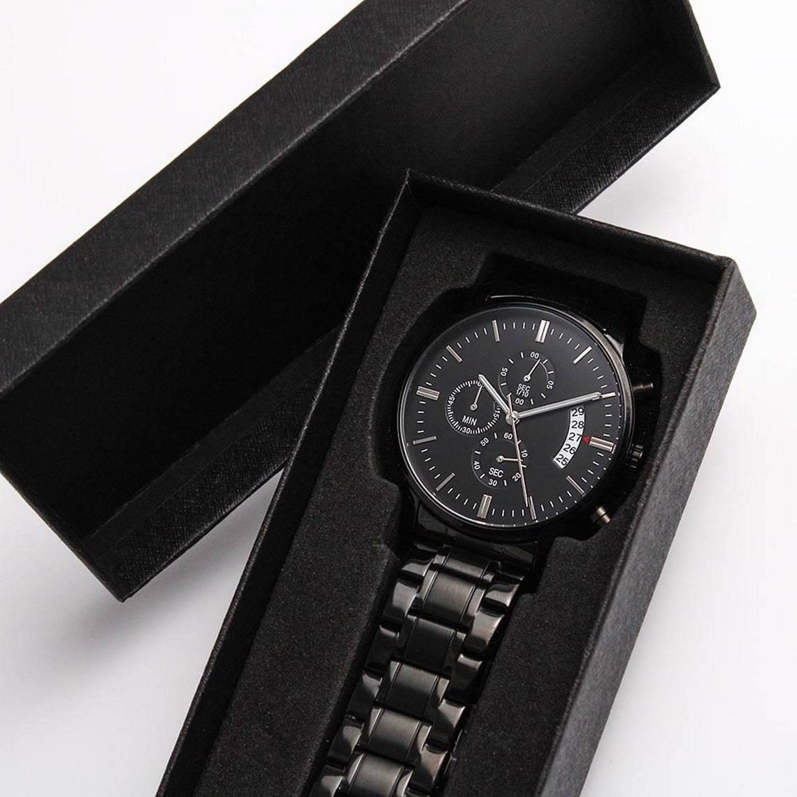 Engraved Watch for Men | Engraved Watch Men, Engraved Watch, Engraved Mens Watch, Custom Mens Watch, Mens Watch, Personalized Watch, Jewelry
