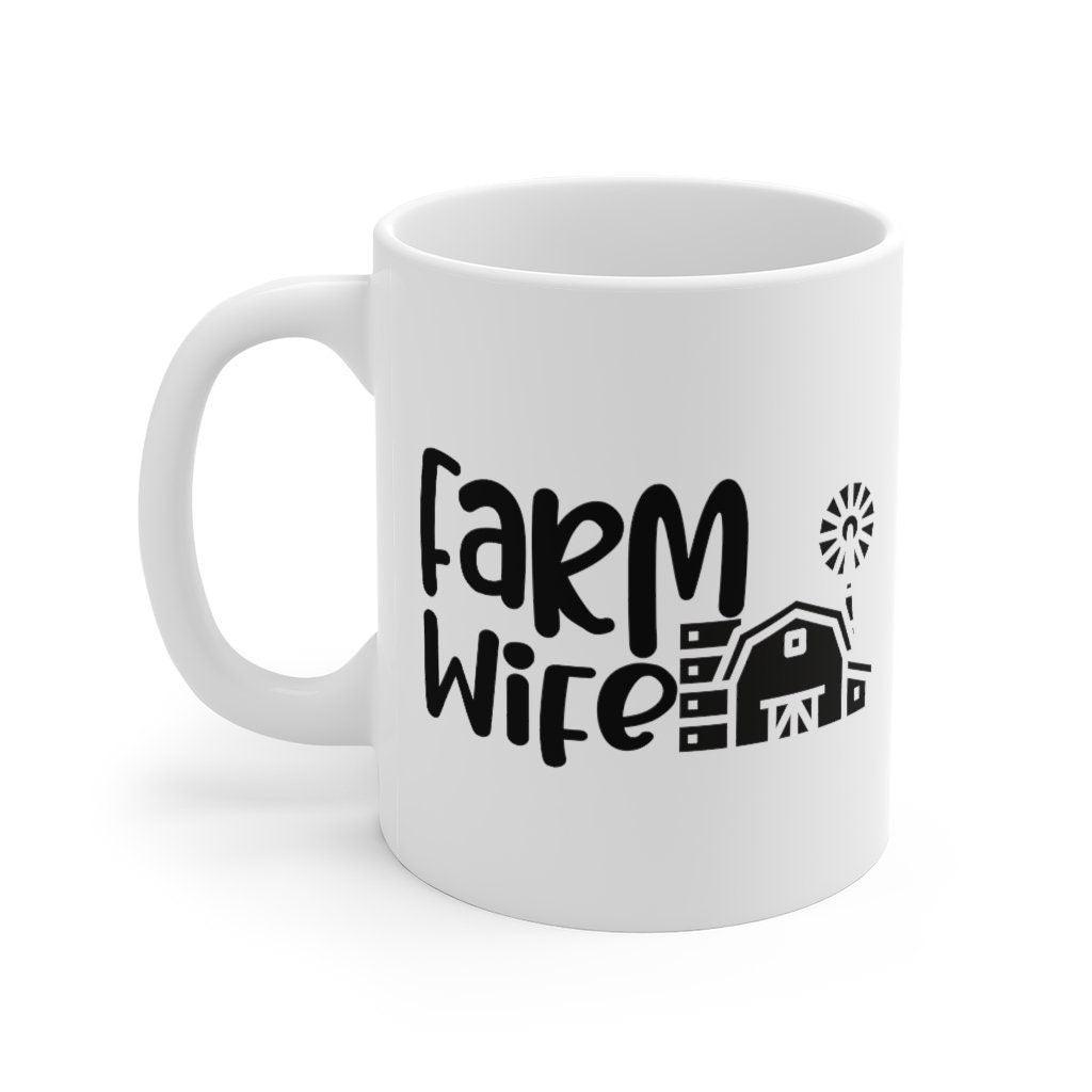 Farm Wife Mug, Farm Life Mug, Farming Mug, Farm Couple Gifts - 4Lovebirds