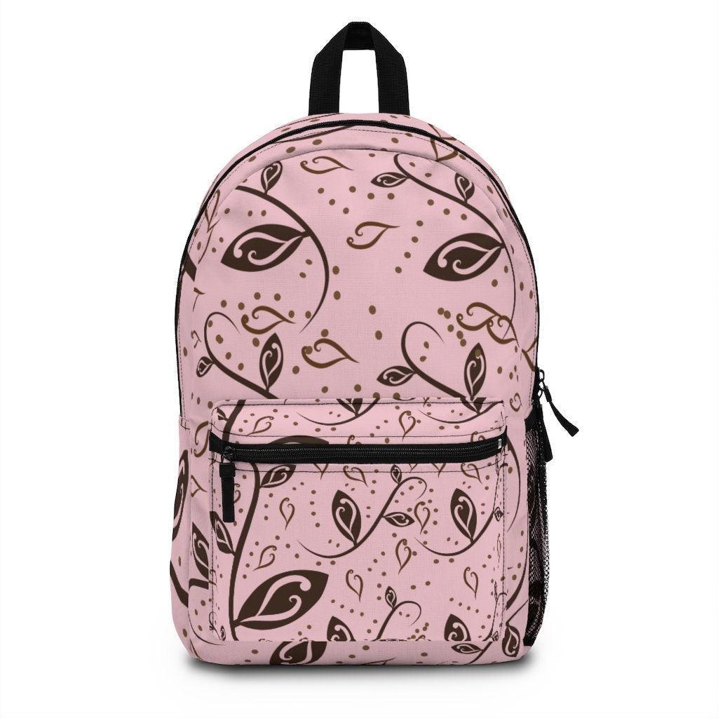 Floral Cute Backpack, College Backpack, Teens Backpack everyday use, Travel Backpack, Weekend bag, Laptop Backpack - 4Lovebirds