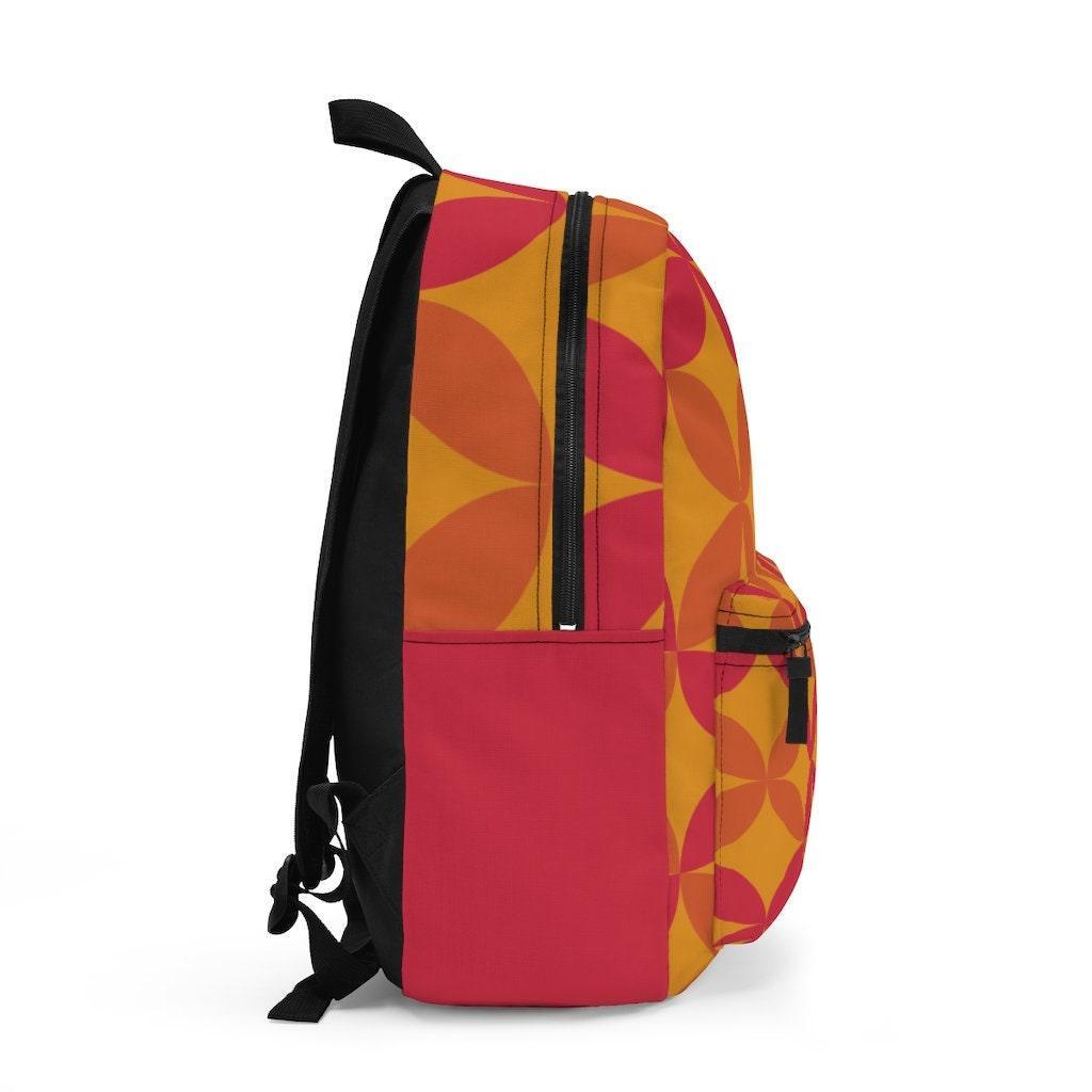 Floral Petals Backpack, College Backpack, Teens Backpack everyday use, Travel Backpack, Weekend bag, Laptop Backpack - 4Lovebirds