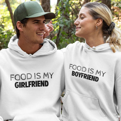Food Is My Boyfriend/Girlfriend Outfits - Trendy Gifts for Couples - 4Lovebirds