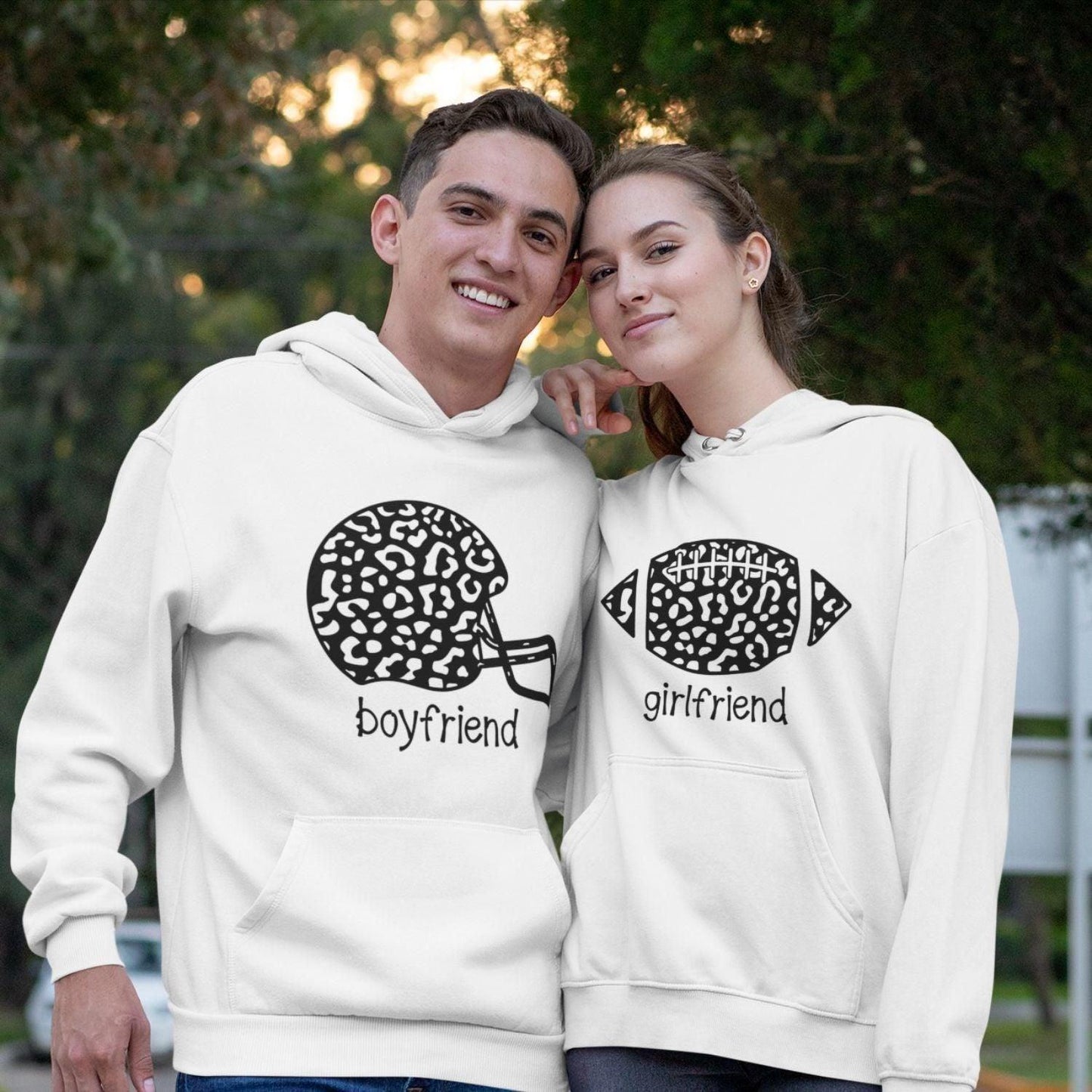 Football Lovers' Unisex Stylish Matching Set - Perfect for Couples - 4Lovebirds