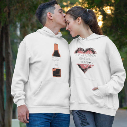 Forget Candy Give Me Beer/Love Matching Outfits - 4Lovebirds
