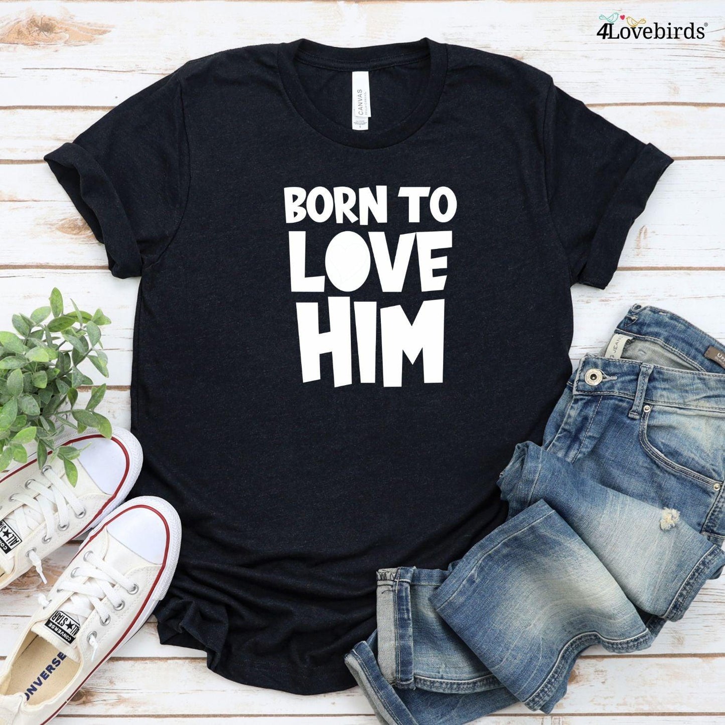 Funky Duo Deal: His and Hers Matching Outfits - Born to Love Each Other - 4Lovebirds