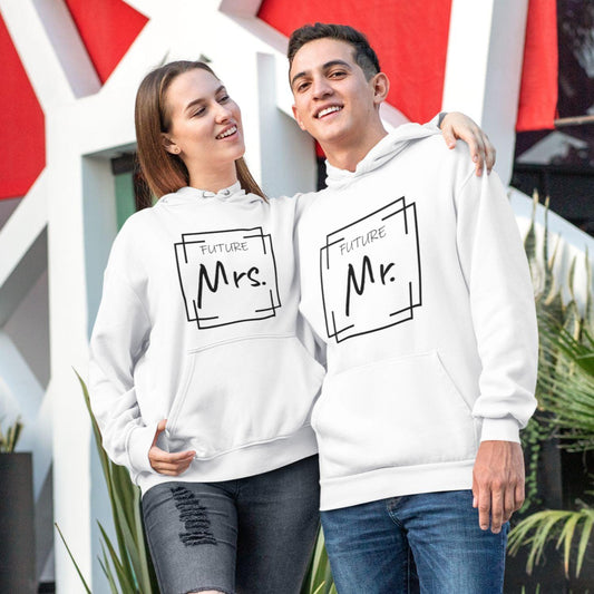 Future Mr & Mrs Cozy Matching Outfits Set - Perfect Couple's Gift Idea - 4Lovebirds