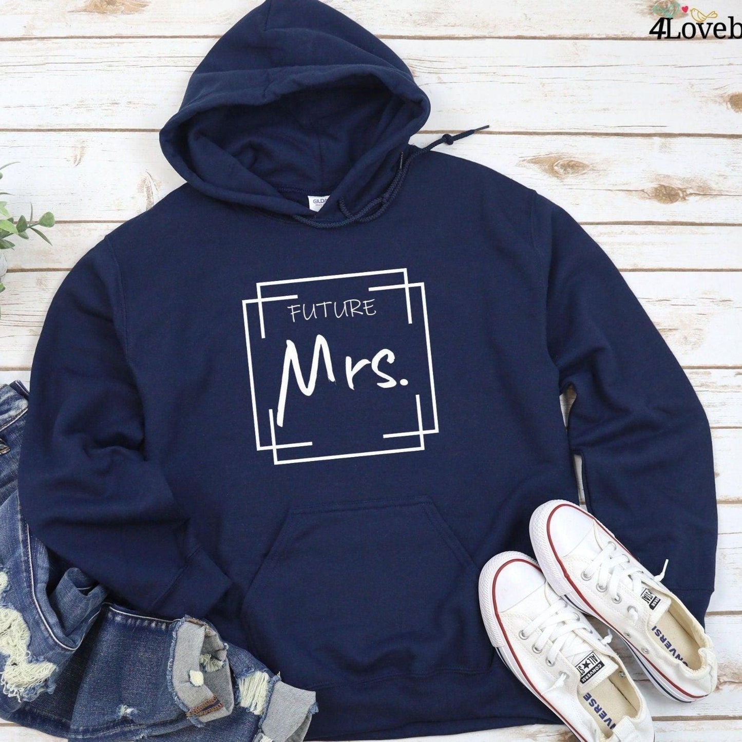 Future Mr & Mrs Cozy Matching Outfits Set - Perfect Couple's Gift Idea - 4Lovebirds