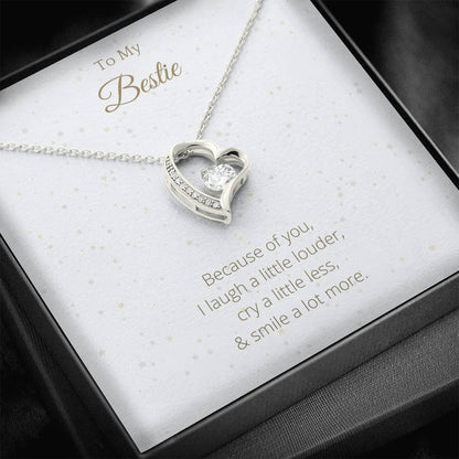 Gift to Best Friend Lovely Heart Necklace - 4Lovebirds