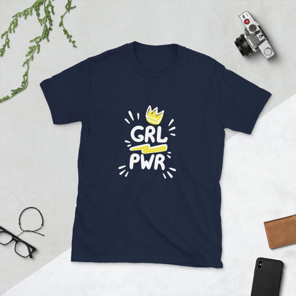 Girl Power Shirt, Crew Shirt, Inspirational Shirt, Trending, Custom Shirts, Feminist Shirt, Equal Rights, Vintage Inspired T-Shirt, Love - 4Lovebirds
