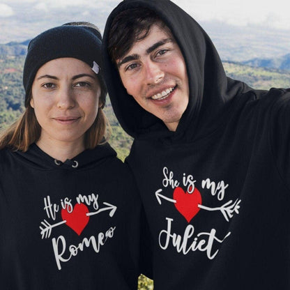 He & She Matching Outfits: Romeo & Juliet Set - Ideal Couple's Present, Cozy & Stylish - 4Lovebirds