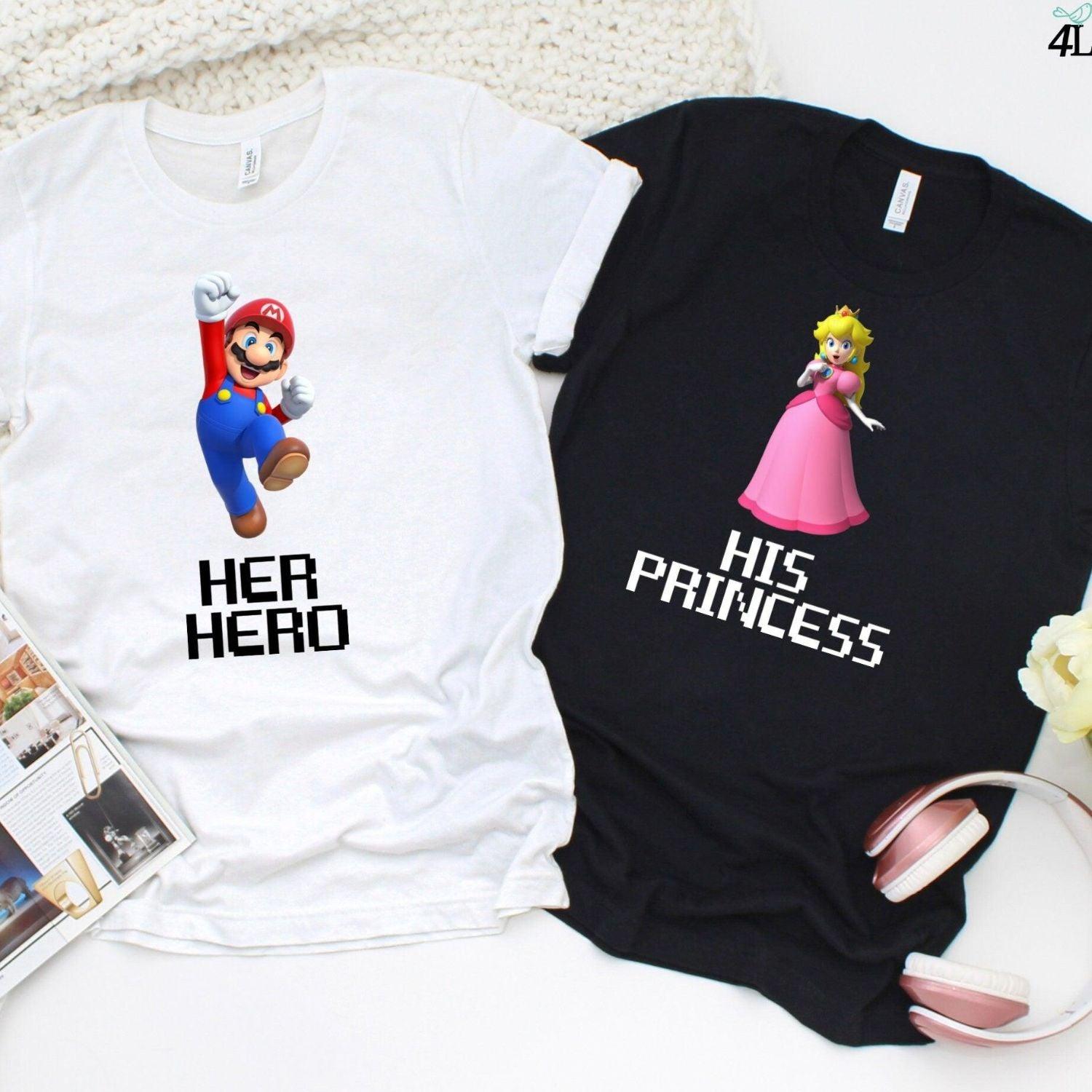 Her Hero, His Princess: Super Mario Matching Outfits for Gaming Couples - 4Lovebirds