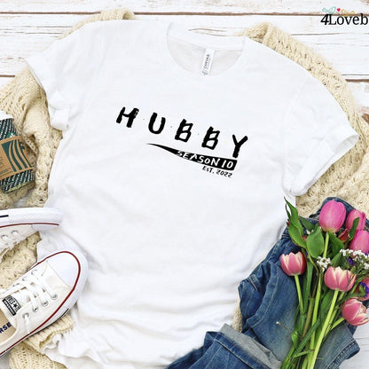 Hubby & Wifey Anniversary Custom Matching Outfits - Perfect Gifts for Couples, Valentine's Day, and Married Duo! - 4Lovebirds