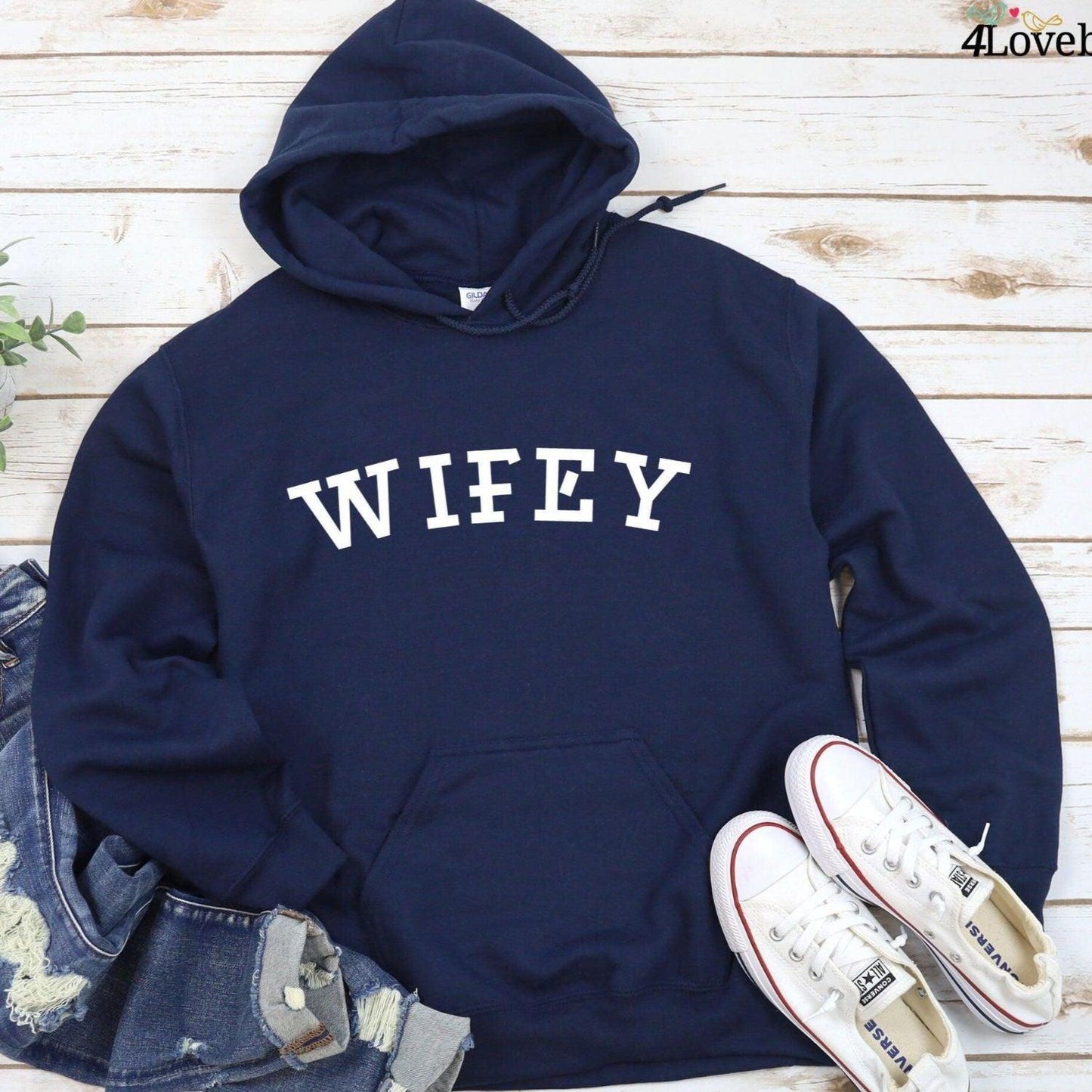 Hubby & Wifey Matching Sets: Ideal for Engagements, Weddings, Bachelorette & Honeymoon! - 4Lovebirds