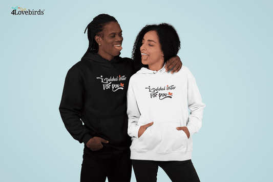 I Deleted Tinder for You | Short-Sleeve Unisex T-Shirt | Tinder Couple Hoodie for Anniversary - 4Lovebirds