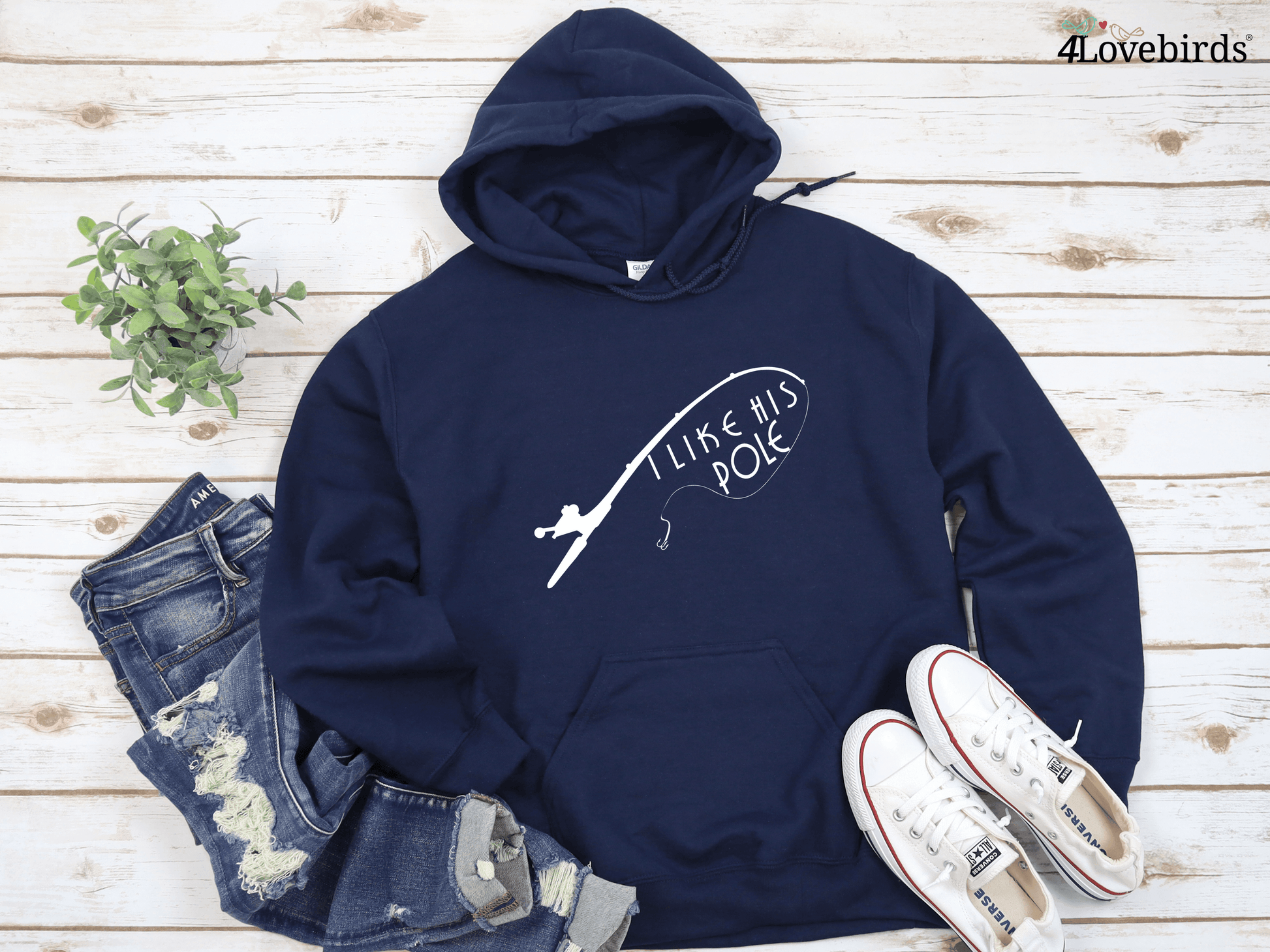 I Like His Pole T Shirt Funny Hoodies Humorous Sweatshirts