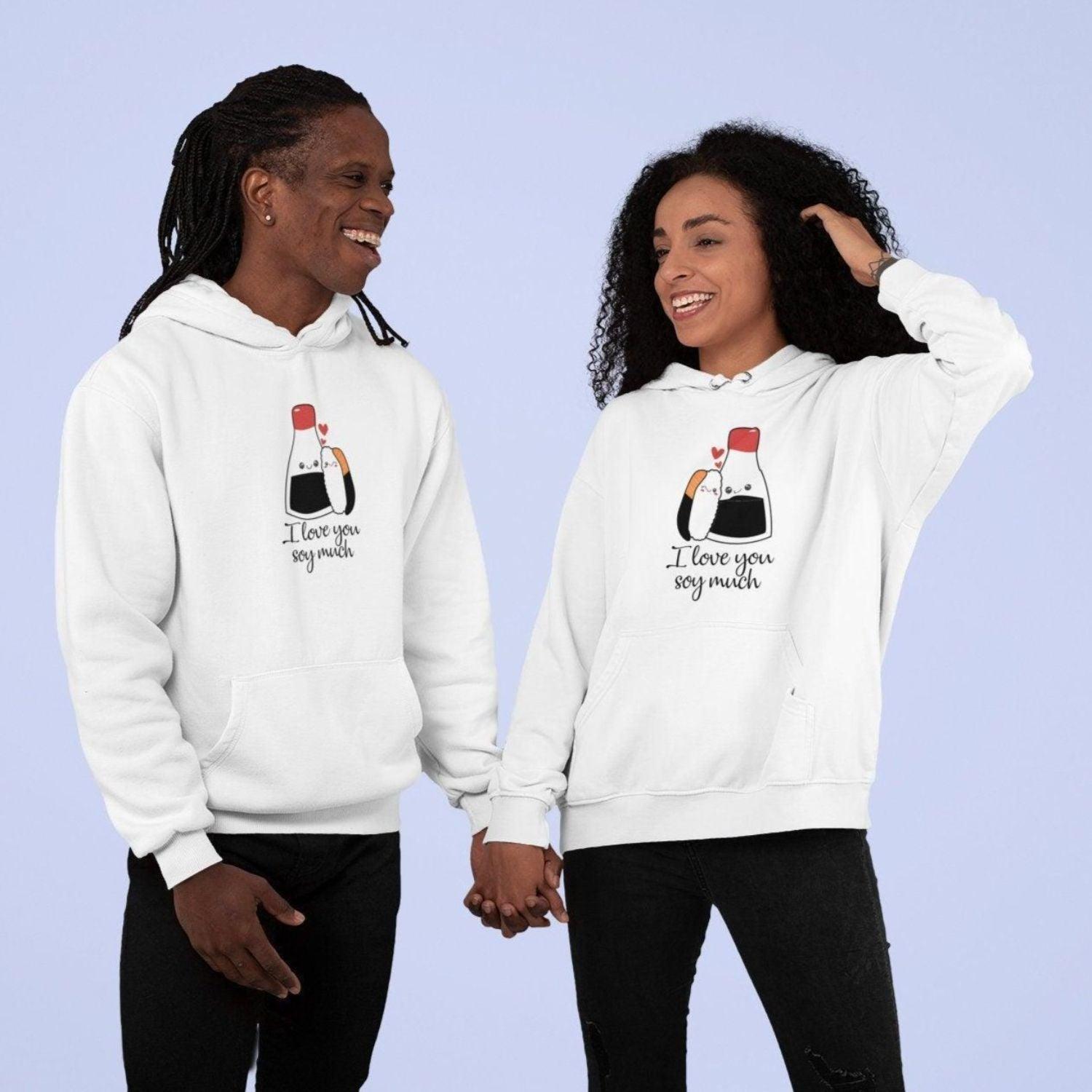 I Love You Soy Much Matching Outfits - Perfect for Food Lovers & Casual Style Enthusiasts - 4Lovebirds