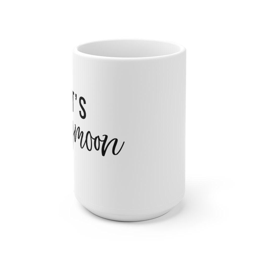 Let's Honeymoon Mug, Marriage Mug, Honeymoon Mug, Gift for Couple, Cute Married Couple Mug, Getting married - 4Lovebirds