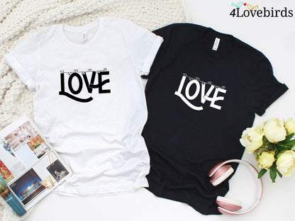 Love Hoodie | Funny Sweatshirt Women - Mothers Day Longsleeve - Mothers Day Gift - Anniversary Gift - Wife Gift - Gift for Her - 4Lovebirds
