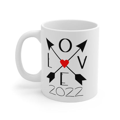 Love in 2022 Mug, Lovers matching Mug, Gift for Couples, Valentine Mug, Boyfriend / Girlfriend Mug, Cute Mug - 4Lovebirds