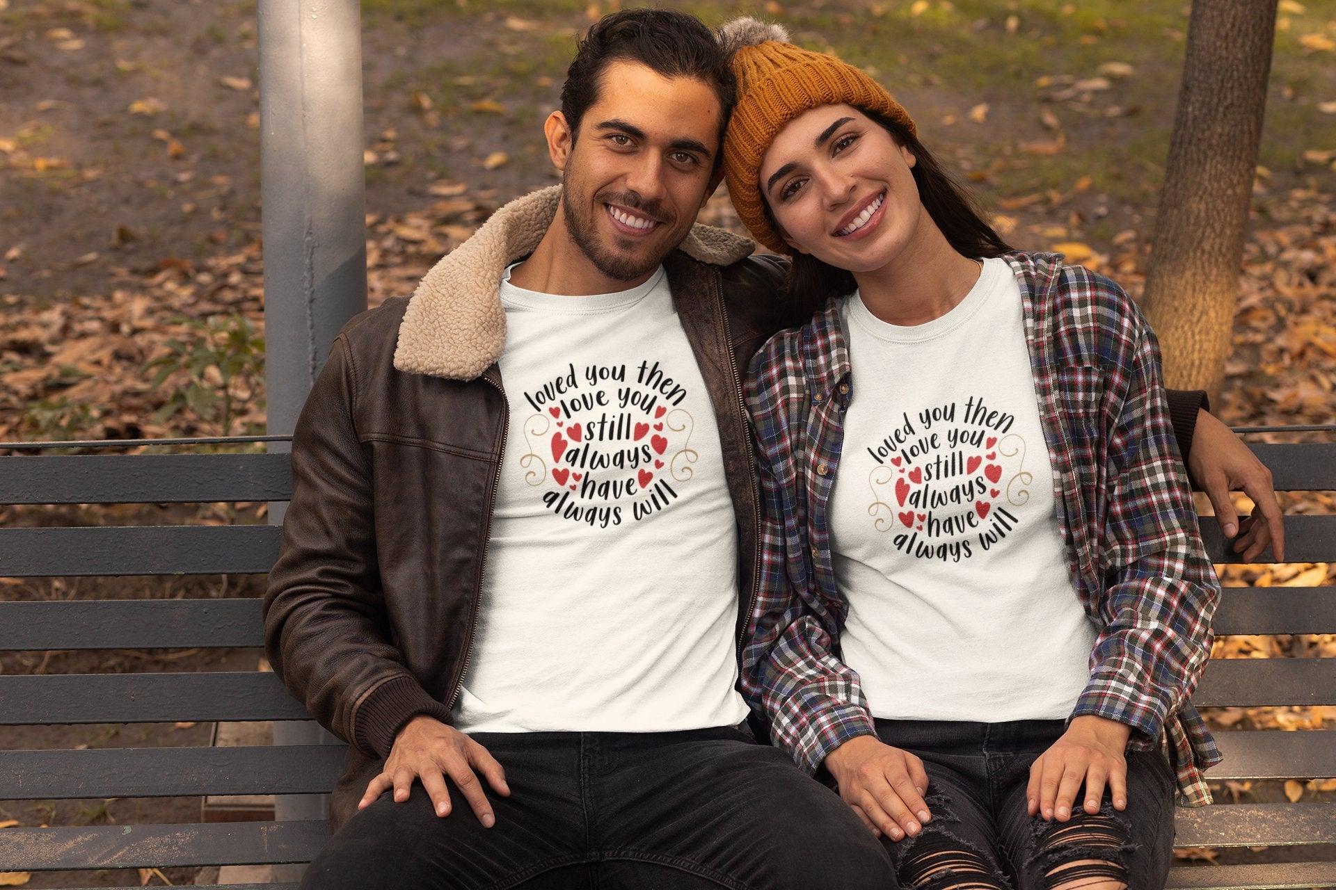 Matching Couple T Shirts, Valentines Day Shirt Gifts, Couples