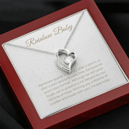 Lovely Heart Necklace Sympathy_Grief Necklace - Womens Necklace, Miscarriage Gift, Sympathy Gift, Grief Gift, Encouragement Gift - 4Lovebirds
