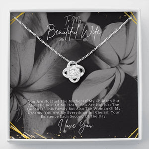 Lovely Knot Necklace | To My Wife - My Everything - 4Lovebirds