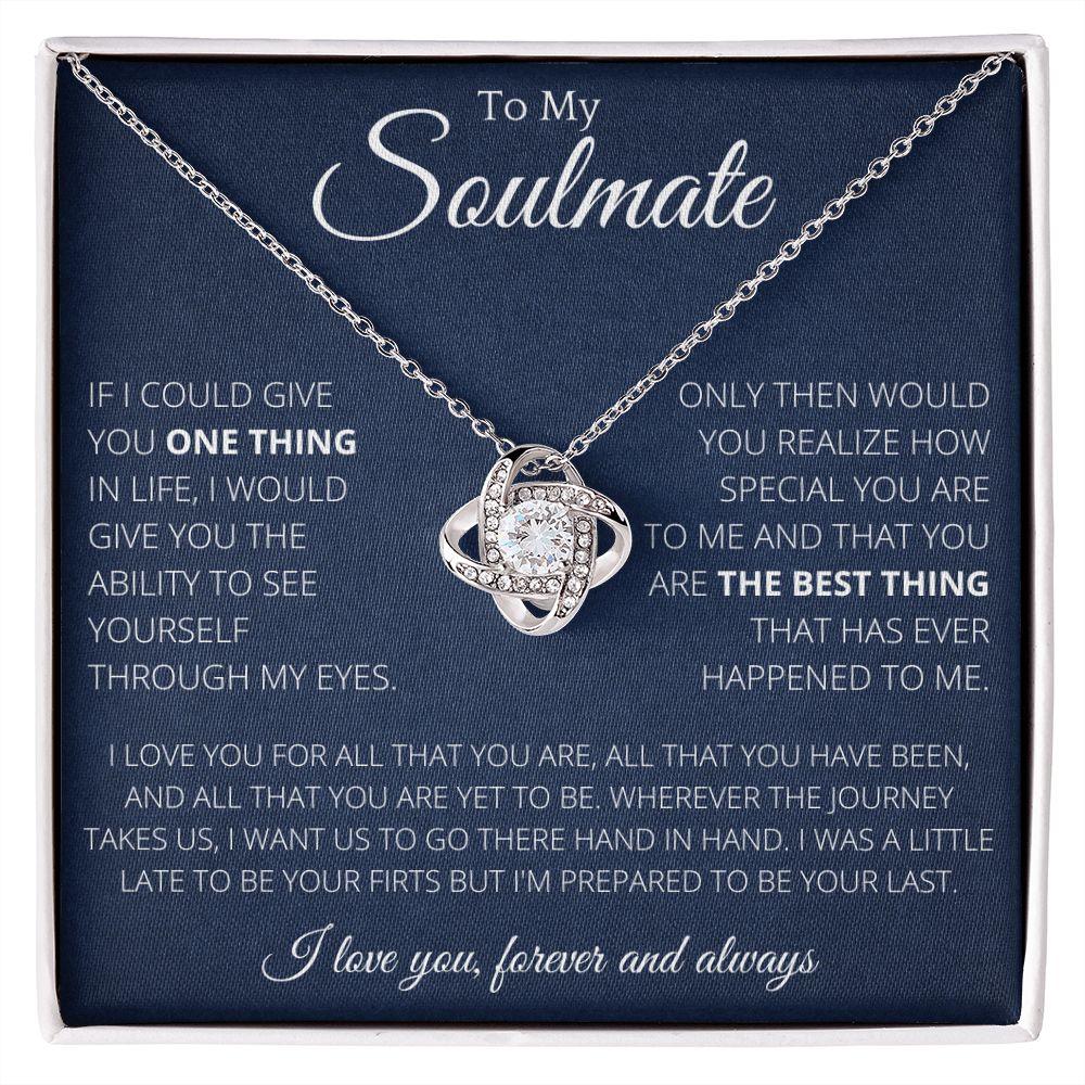 Future Wife - Best Thing - Love Knot Necklace, Girlfriend, Engagement Gift  - Walmart.com