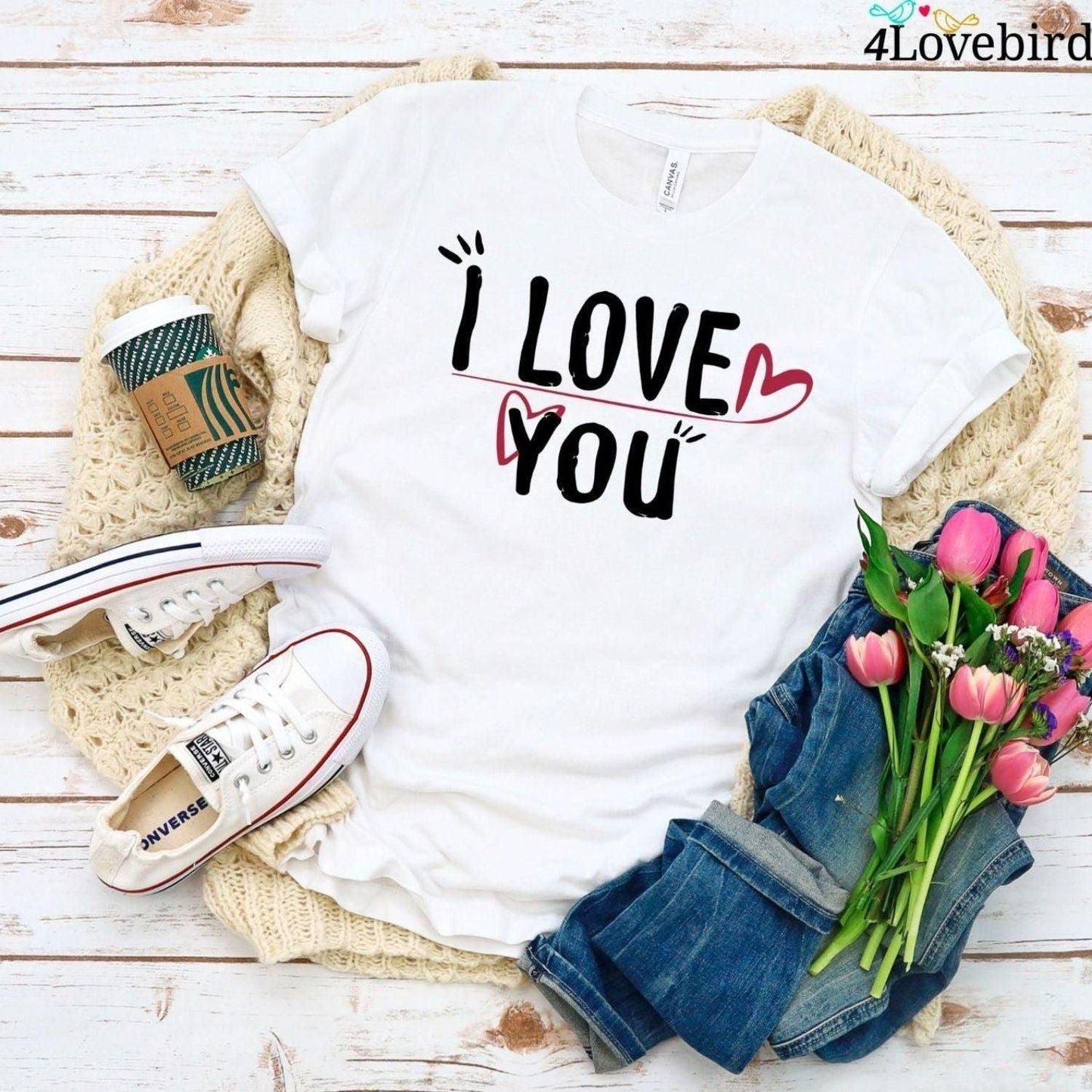 Lovely Matching Outfits for Couples: 'I Love You I Know' Hoodies & Sweatshirts - 4Lovebirds