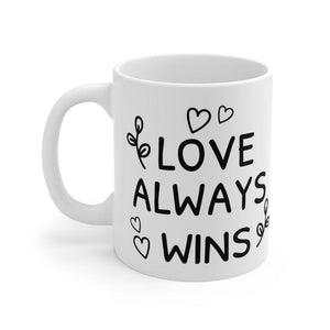 Lovers Always wins Mug, Lovers matching Mug, Gift for Couples, Valentine Mug, Boyfriend / Girlfriend Mug, Cute Mug - 4Lovebirds