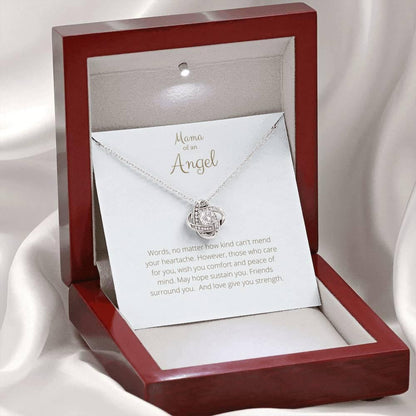 Mama of an Angel Lovely Knot Necklace - 4Lovebirds