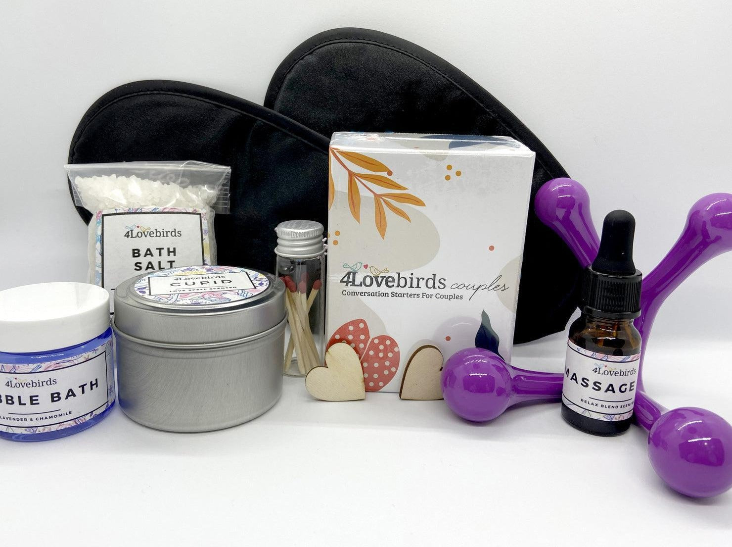 Massage Date Night Box - Set For Two - 4Lovebirds