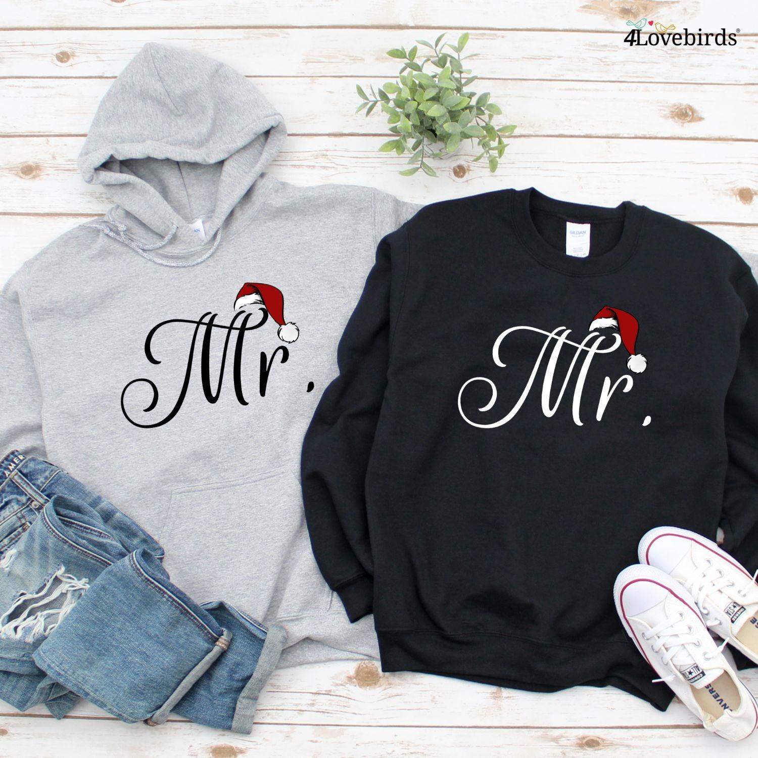 Matching Christmas Set for Couples: Mr & Mrs Gift For Couples - 4Lovebirds