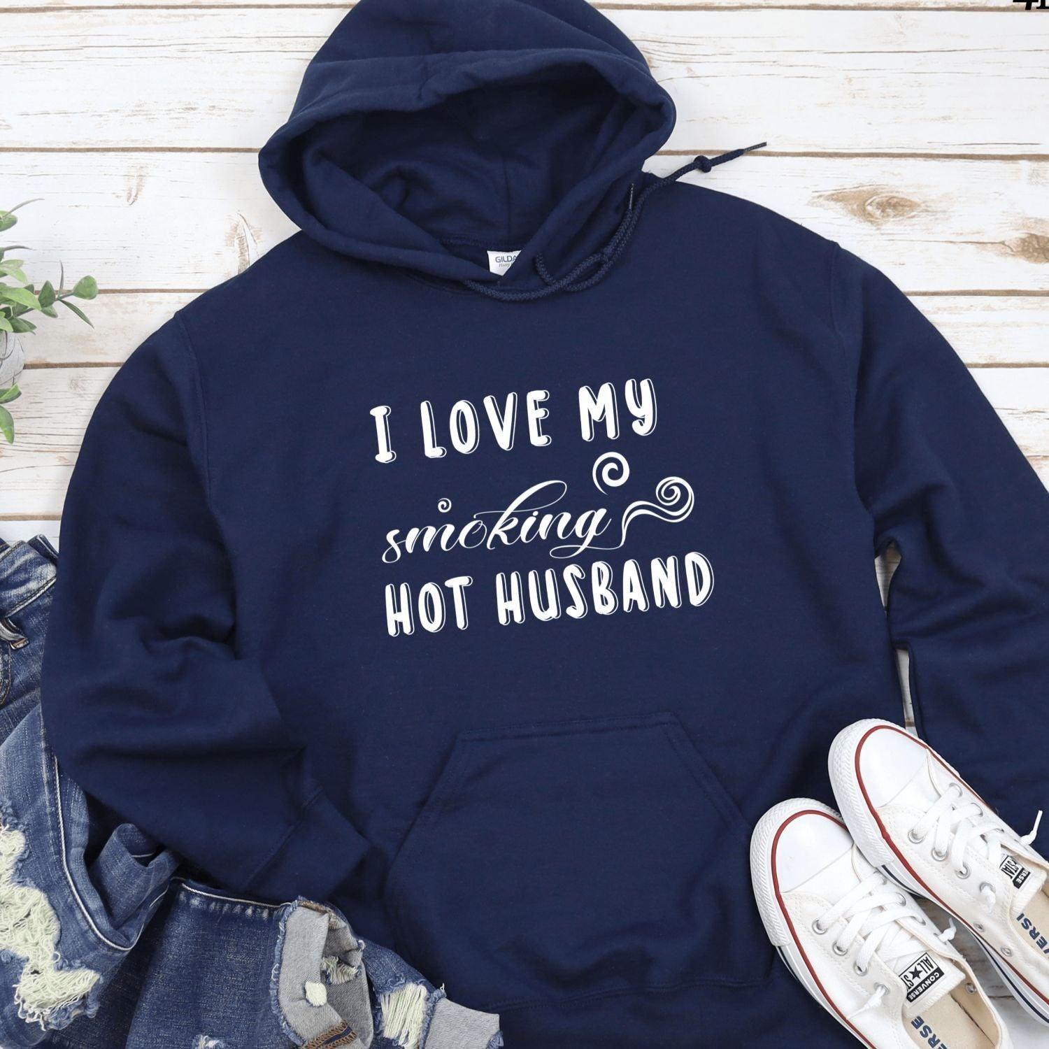 Matching Husband & Wife Outfits: I Love My Smoking Hot Husband Apparel - 4Lovebirds