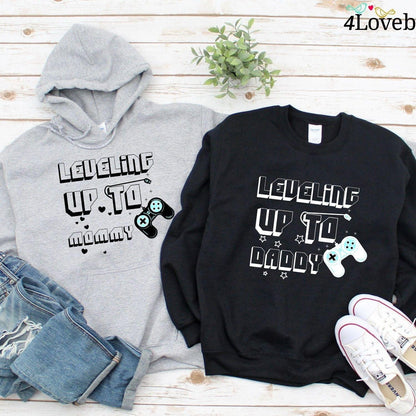 Matching Outfits for Mommy & Daddy: Pregnancy Announcement Gifts & Parents Gift - 4Lovebirds