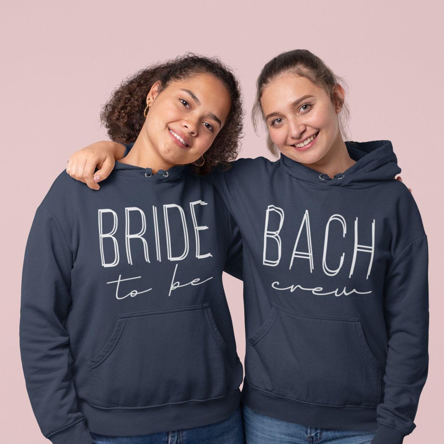 Matching Set: BACH Crew, Bride To Be, Bachelorette Party, Wedding, Bach Party Shirts - 4Lovebirds