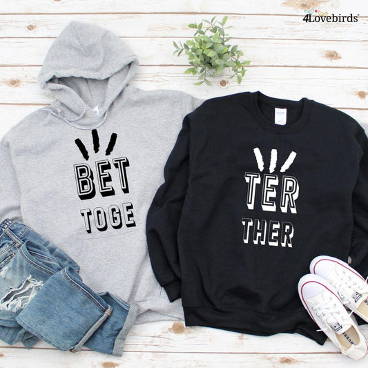 Matching Couple Gift: Best Friends Hoodie Set - Nothing Makes Sense Wh –  4Lovebirds