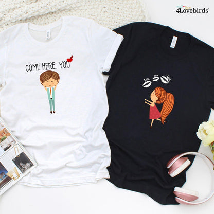 Matching Set: Cute Couple Gifts, Lovey Dovey Outfits, Wedding Gifts - 4Lovebirds