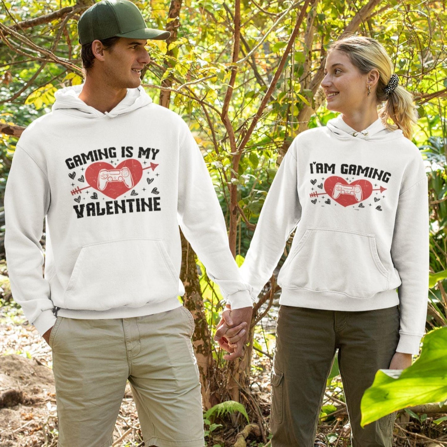 Matching Set: Gaming is My Valentine Gift for Couples - Geek Couple Outfits - 4Lovebirds