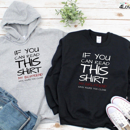 Matching Set 'If You Can Read This' - Boyfriend & Girlfriend Gifts - 4Lovebirds