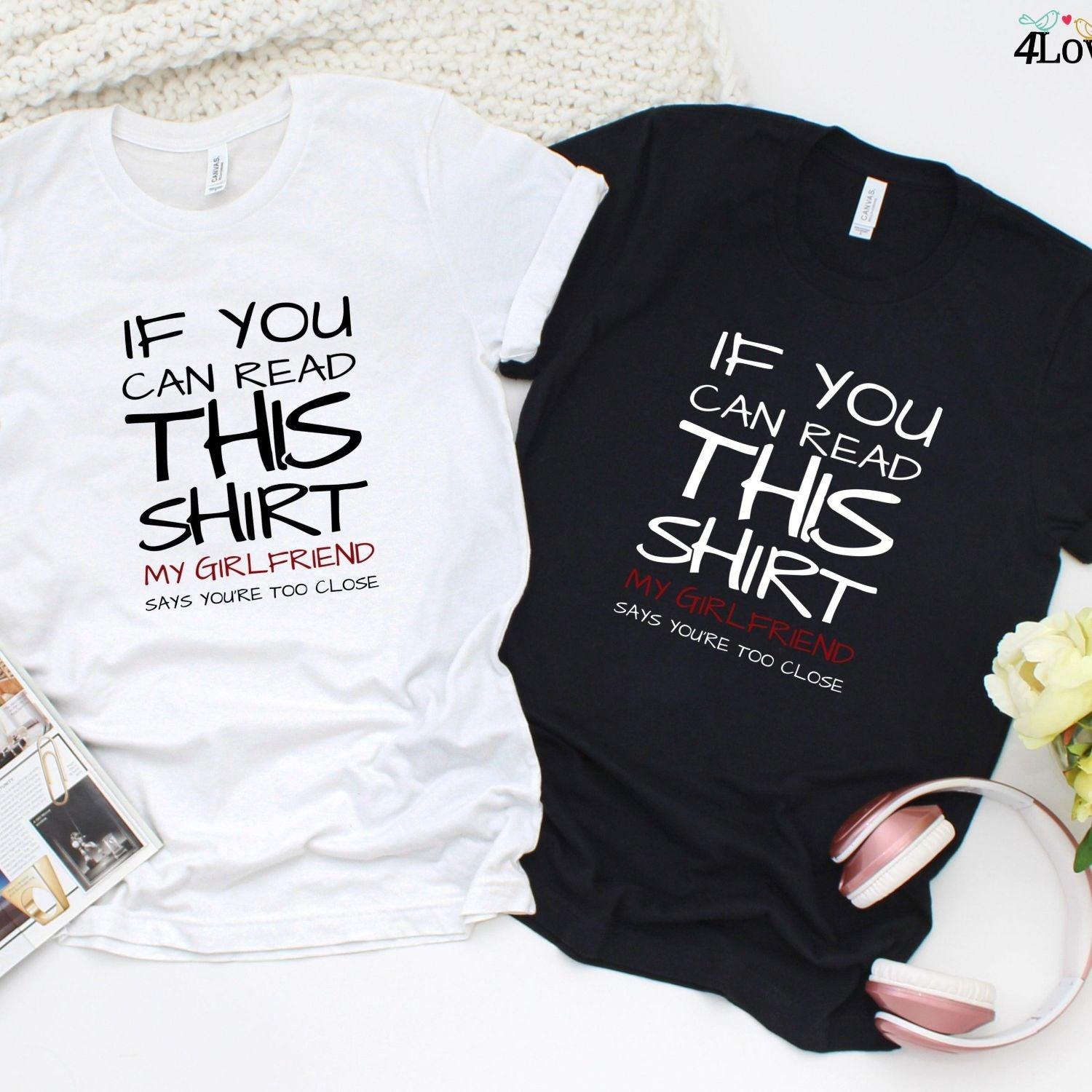 Matching Set 'If You Can Read This' - Boyfriend & Girlfriend Gifts - 4Lovebirds