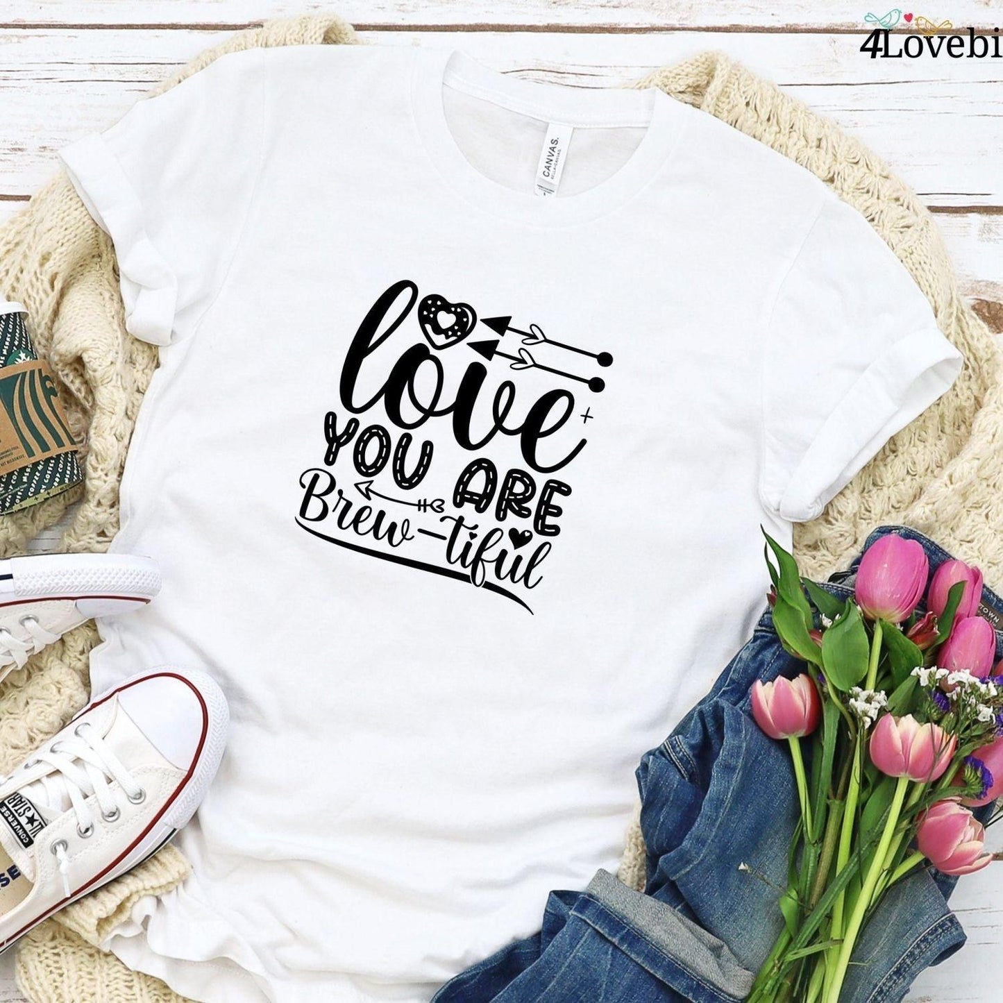 Matching Set: Love You Are Brew-tiful - Perfect Couple Gift for Valentine's Day! - 4Lovebirds