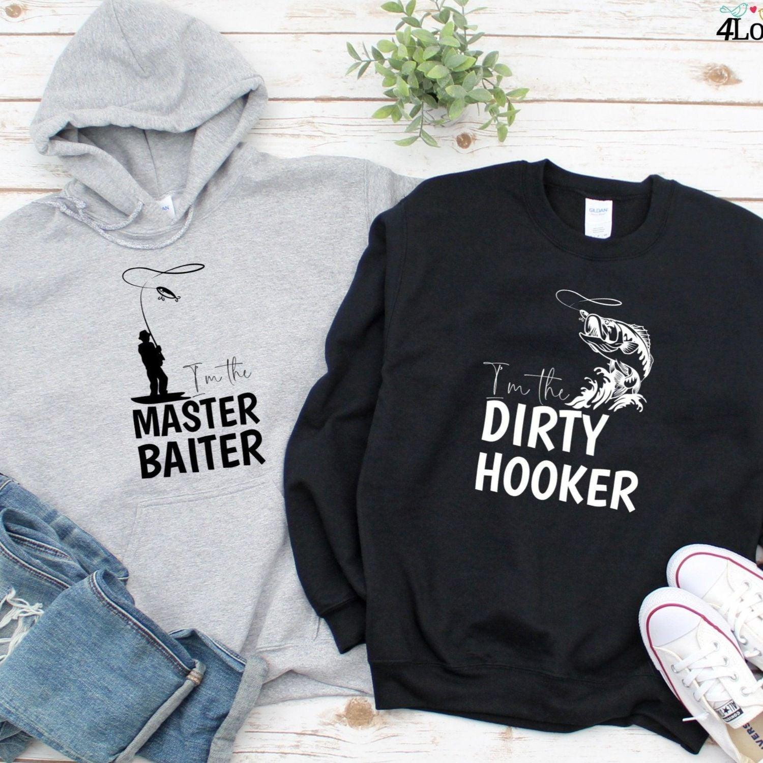 Matching Set: Master Baiter & Dirty Hooker Outfits - Fun Comfy Duo