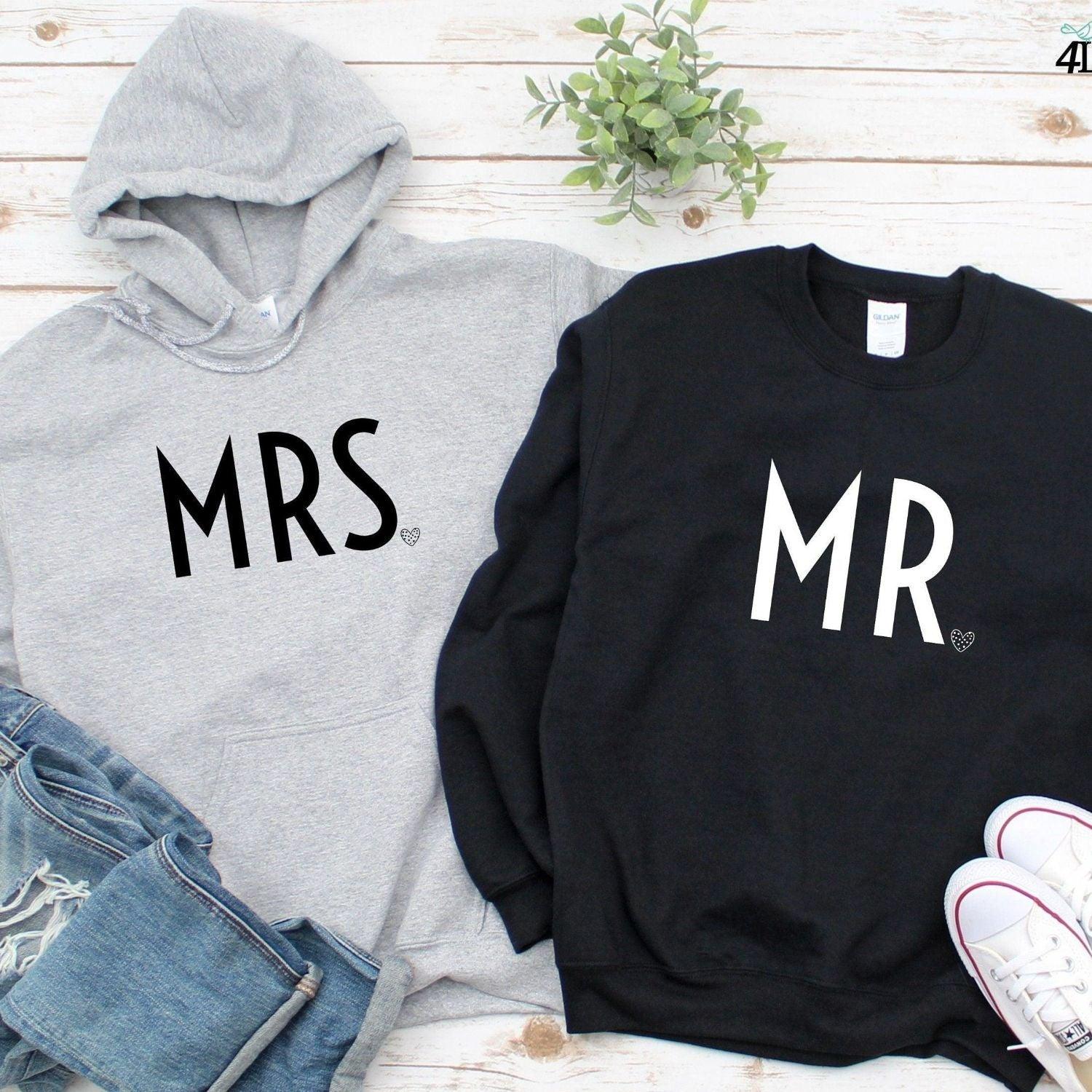 Matching Set - MR & MRS Wedding Gift for Groom & Bride, His & Hers Travel Outfits - 4Lovebirds
