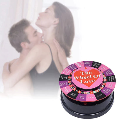 Mini Wheel of Love - Wheel of Fortune with 17 Exciting Possibilities - 4Lovebirds