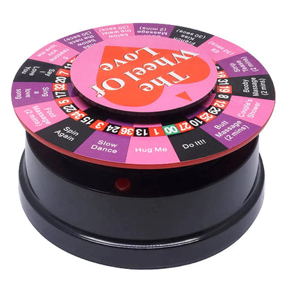 Mini Wheel of Love - Wheel of Fortune with 17 Exciting Possibilities - 4Lovebirds