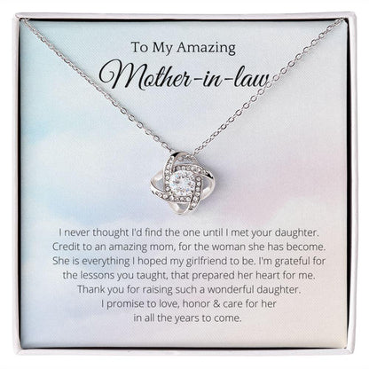 Mother in Law Necklace, Mother-In-Law Gift, Mom Gifts, Gift For Bonus Mom,  Wedding Gift, Mother's Day, Mother's Day Gift, Jewelry Gifts TPT432NL 
