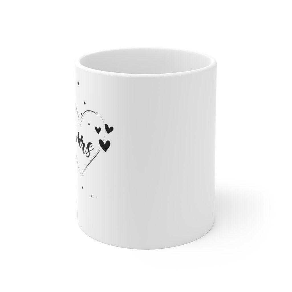 Mr and Mrs in love Mug, Marriage Mug, Honeymoon Mug, Gift for Couple, Cute Married Couple Mug, Just married - 4Lovebirds