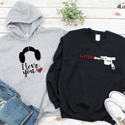 Mr & Mrs Matching Outfits: I Love You I Know - Perfect Valentine's Day Present - 4Lovebirds