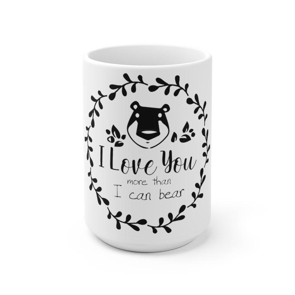 Mama Bear, Papa Bear Couples Mug - Funny Couple Mug - (2) 11OZ Coffee Mug -  Funny Mug Set - Mugs For boyfriend and Girlfriend and Husband and wife - By  